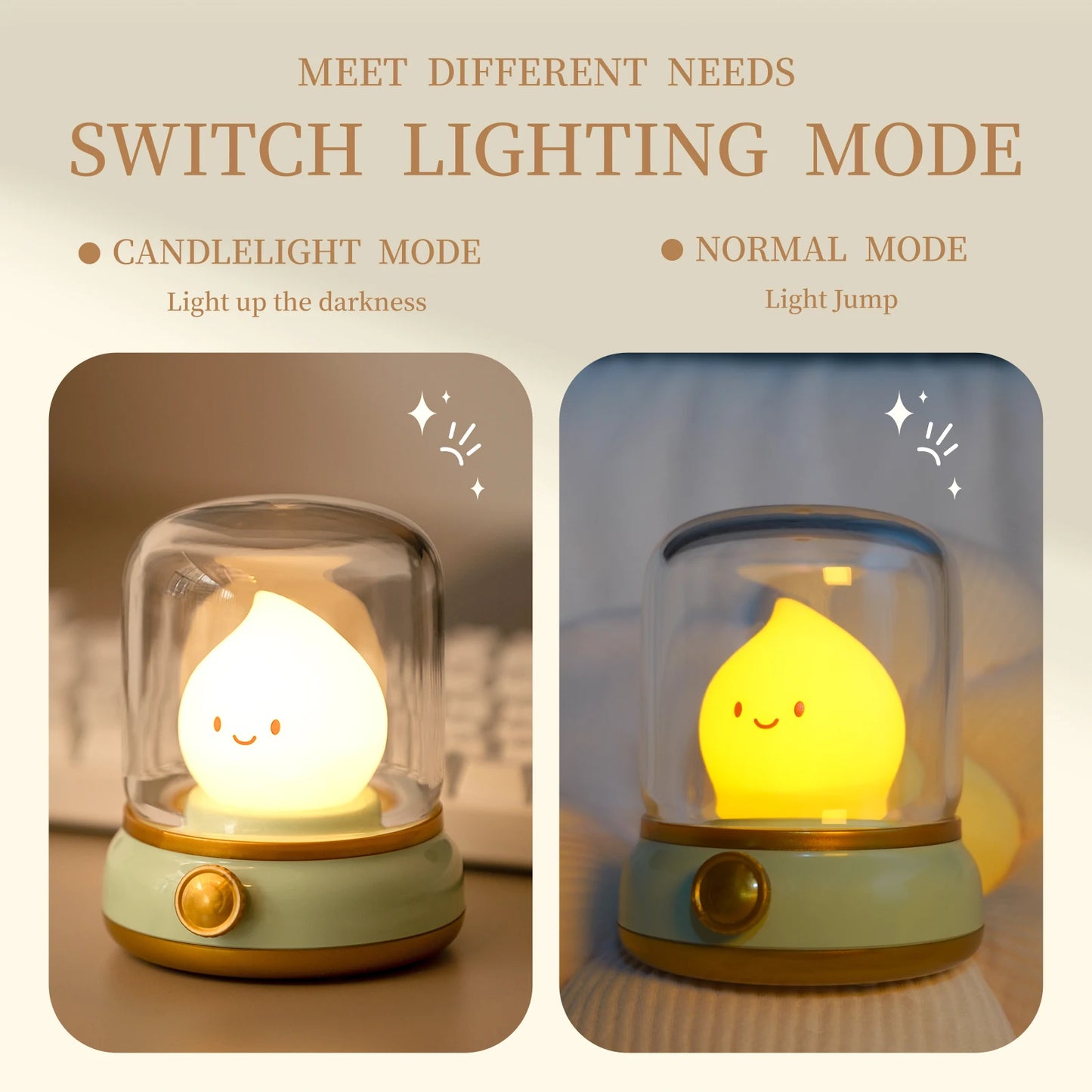 Bandian Mini Night Lamp - Cute LED Desktop Light