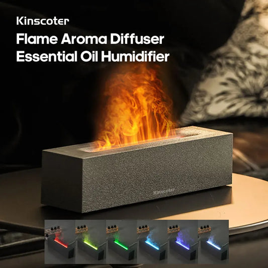 Flame Aroma Diffuser Air Humidifier